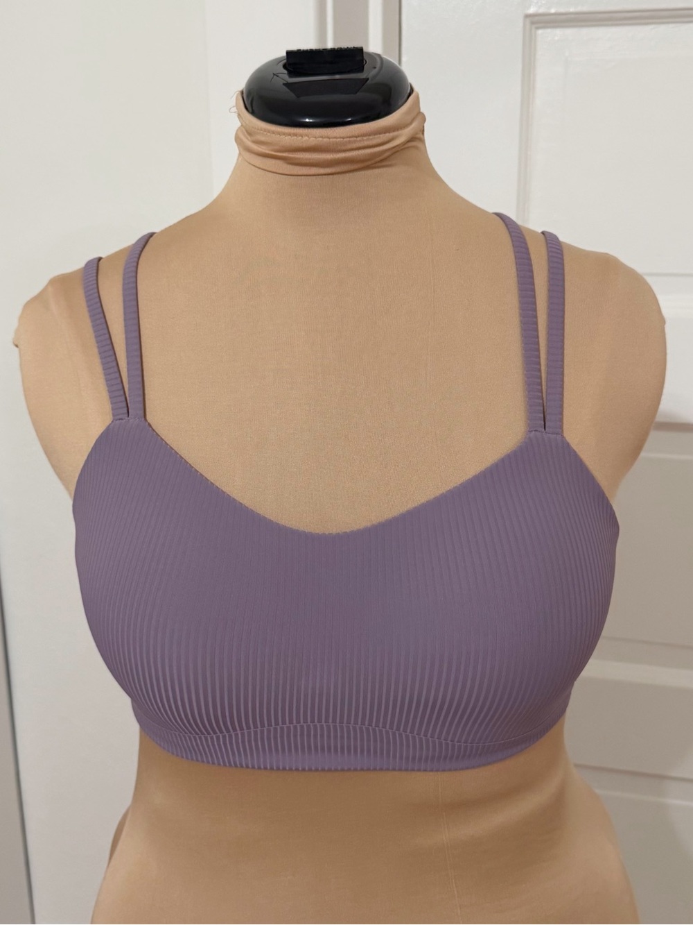 Lululemon Like a Cloud Ribbed Bra Purple Ash Size 10